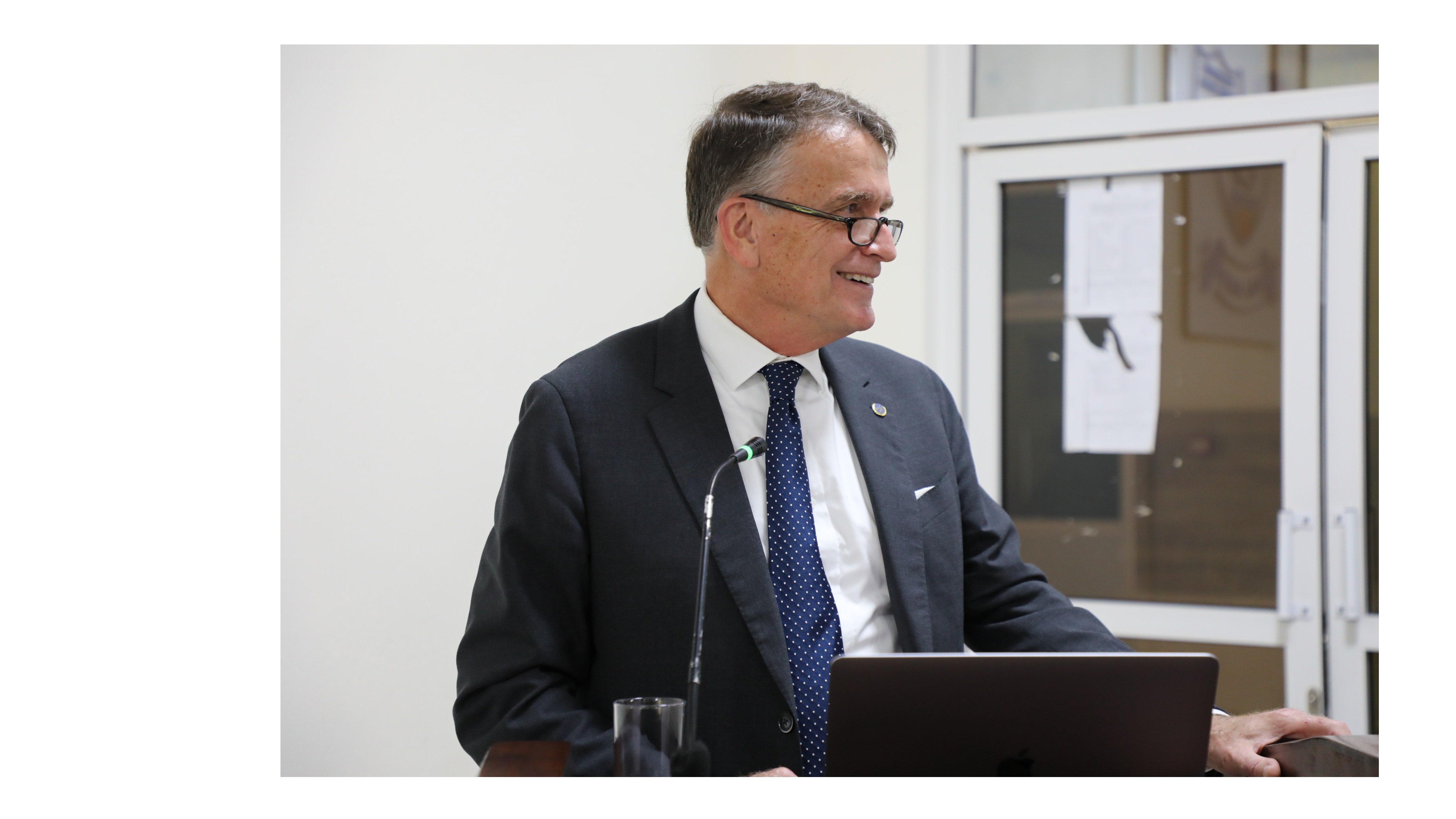 THE UNITED NATIONS ENVOY VISITS  TANZANIA PEACEKEEPING  TRAINING  CENTRE